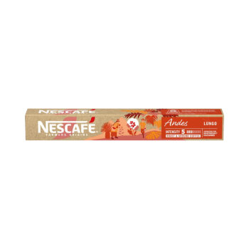 Nescafe Farmers Origins Andes Lungo 5, 10 Aluminium Kaffeekapseln, 44g